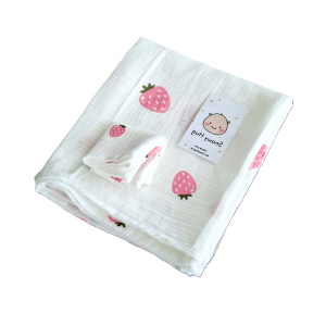 Baby Wrap Cloth Strawberry