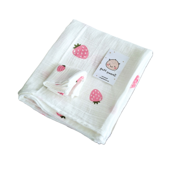 Baby Wrap Cloth Strawberry
