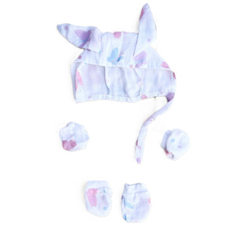 Baby Mittens and Booties Set