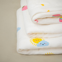 Baby Burp Cloth - Pack of 5